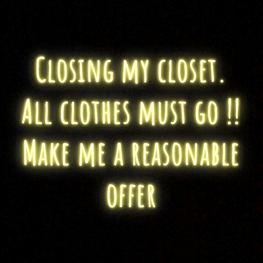 Closing closet !!